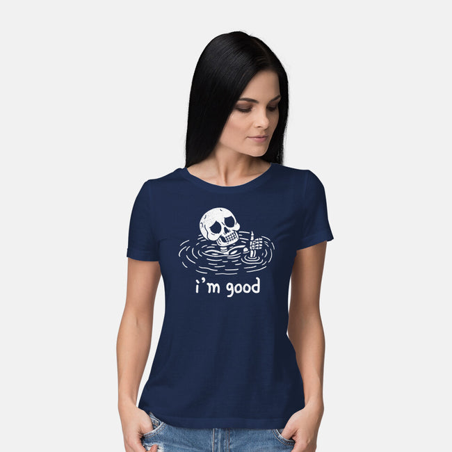 I'm Good-Womens-Basic-Tee-fanfreak1