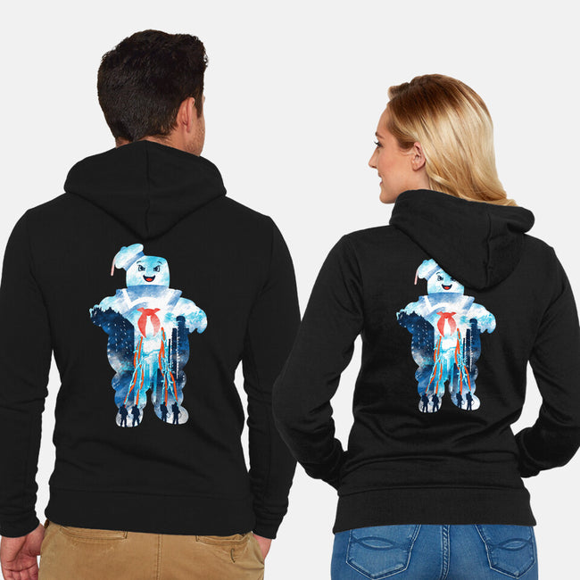 Marshmallow City-Unisex-Zip-Up-Sweatshirt-dalethesk8er