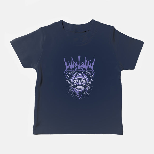 Waluigi Metal-Baby-Basic-Tee-arace