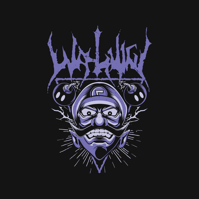 Waluigi Metal-Baby-Basic-Onesie-arace