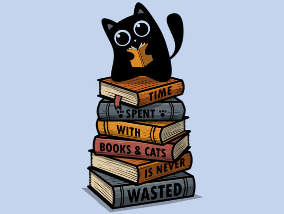 Time Spent With Books And Cats