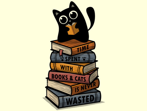 Time Spent With Books And Cats