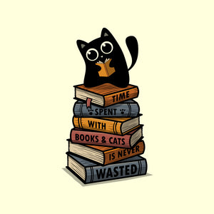 Time Spent With Books And Cats