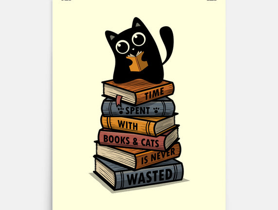 Time Spent With Books And Cats