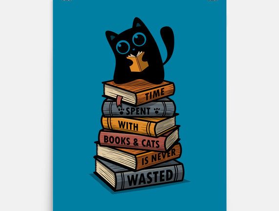 Time Spent With Books And Cats