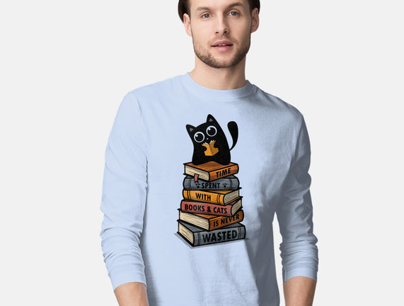 Time Spent With Books And Cats