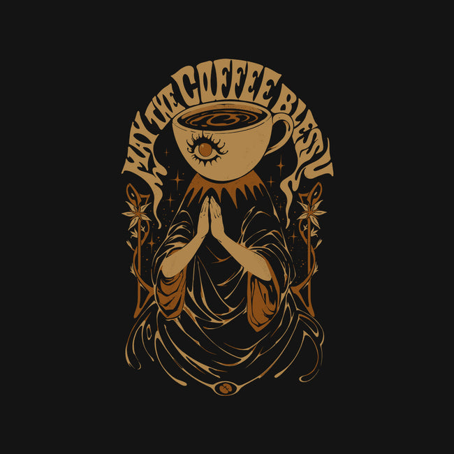 May The Coffee Bless You-Youth-Basic-Tee-ilustrata