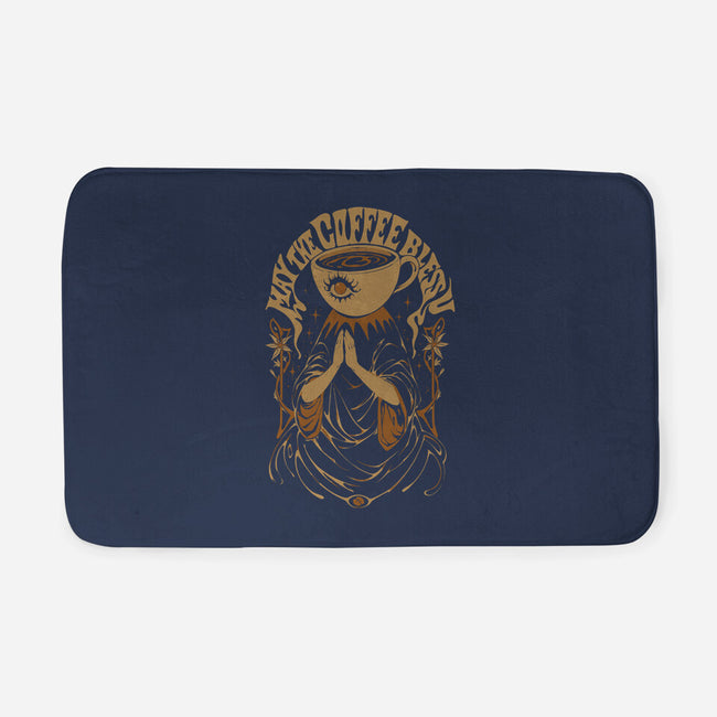 May The Coffee Bless You-None-Memory Foam-Bath Mat-ilustrata