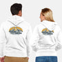 Mos Espa Grand Arena-Unisex-Zip-Up-Sweatshirt-Wheels