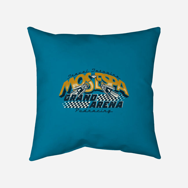 Mos Espa Grand Arena-None-Removable Cover-Throw Pillow-Wheels