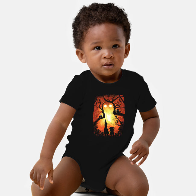 Enchanted Forest-Baby-Basic-Onesie-dalethesk8er