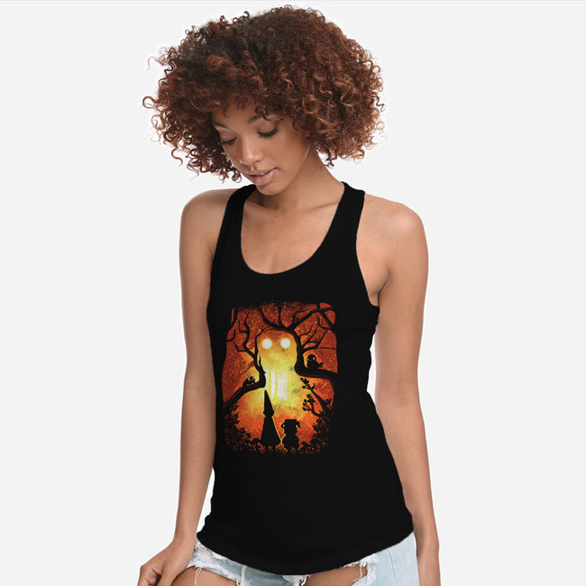 Enchanted Forest-Womens-Racerback-Tank-dalethesk8er