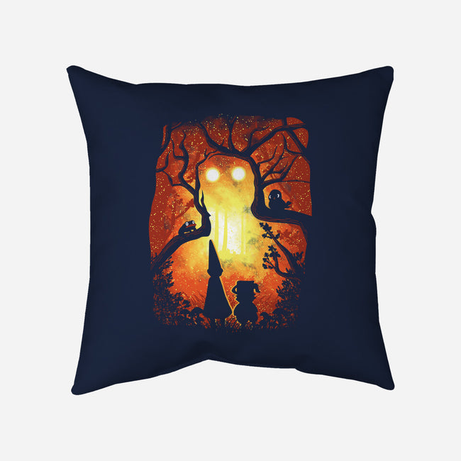 Enchanted Forest-None-Removable Cover-Throw Pillow-dalethesk8er