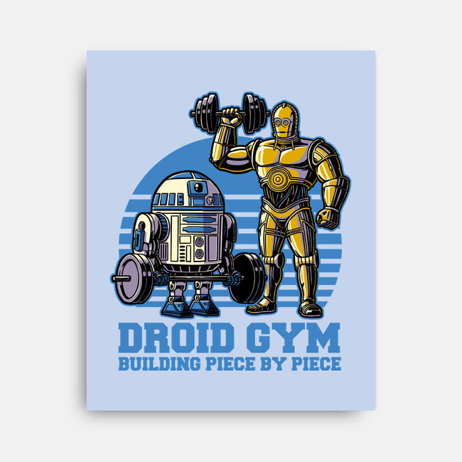 Android Space Gym-None-Stretched-Canvas-Studio Mootant