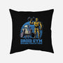 Android Space Gym-None-Removable Cover w Insert-Throw Pillow-Studio Mootant