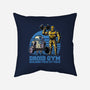 Android Space Gym-None-Removable Cover w Insert-Throw Pillow-Studio Mootant