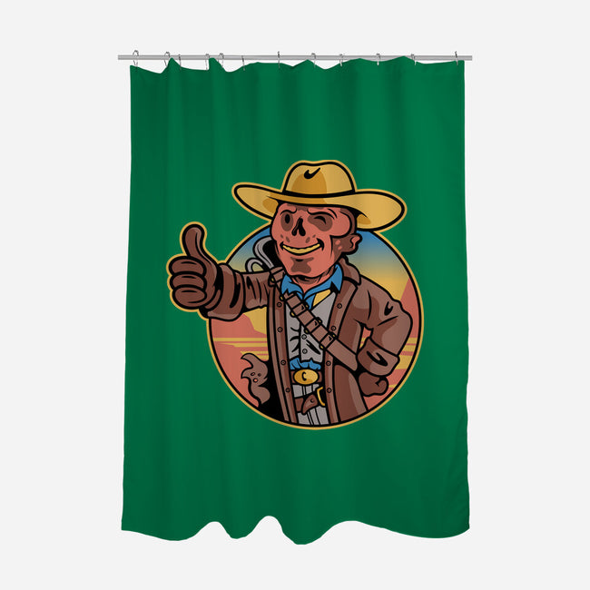 The Ghoul Boy-None-Polyester-Shower Curtain-demonigote