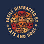 Easily Distracted By Cats And Dogs-Unisex-Basic-Tank-erion_designs