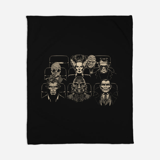 Horror Double Feature-None-Fleece-Blanket-JCMaziu