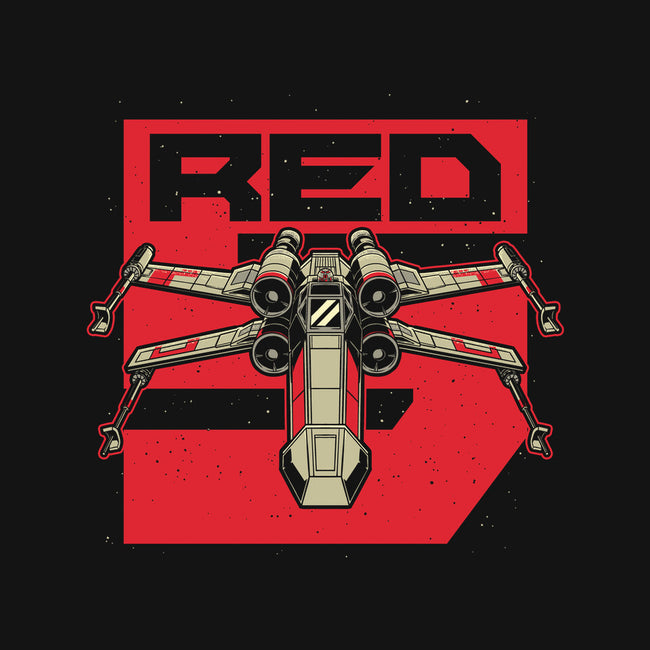 Red Spaceship Revolution-Mens-Heavyweight-Tee-Studio Mootant