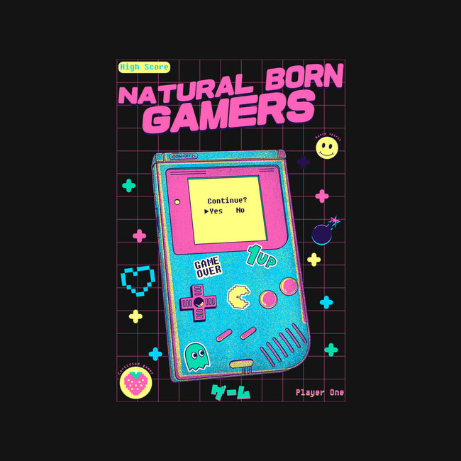 Natural Born Gamers-Unisex-Basic-Tee-Jelly89