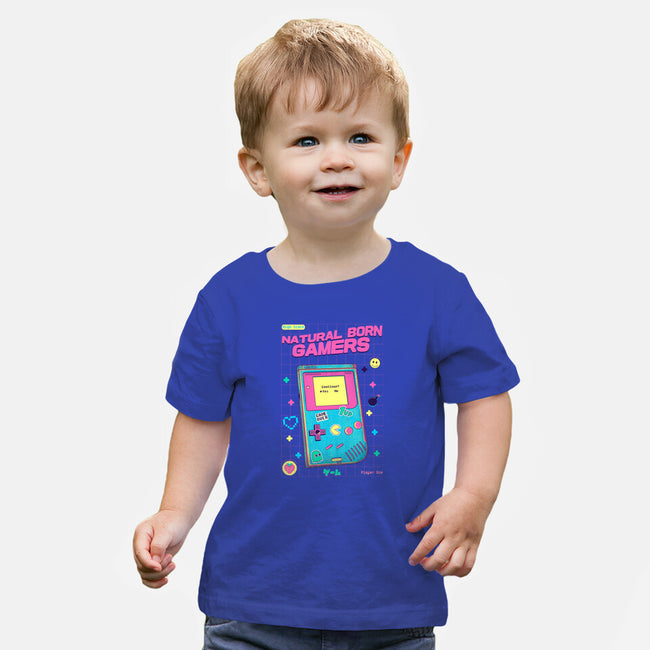 Natural Born Gamers-Baby-Basic-Tee-Jelly89