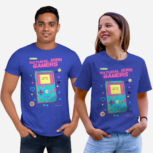 Natural Born Gamers-Unisex-Basic-Tee-Jelly89