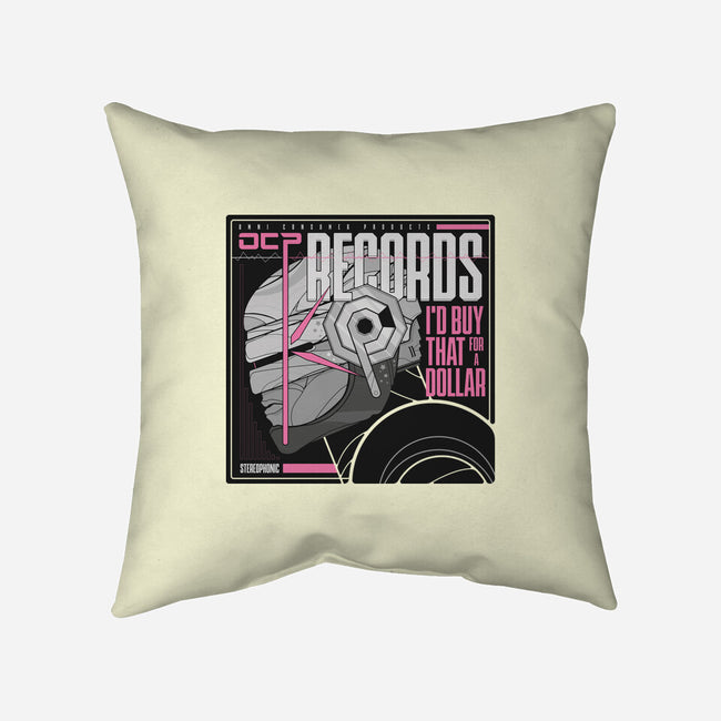 OCP Records-None-Removable Cover-Throw Pillow-BadBox