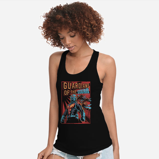 Guardians Of The Sugar-Womens-Racerback-Tank-Gleydson Barboza