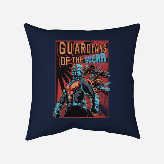 Guardians Of The Sugar-None-Removable Cover-Throw Pillow-Gleydson Barboza