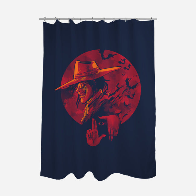 Dark Smile-None-Polyester-Shower Curtain-Gleydson Barboza