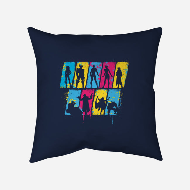 92 Mutants-None-Removable Cover-Throw Pillow-rocketman_art