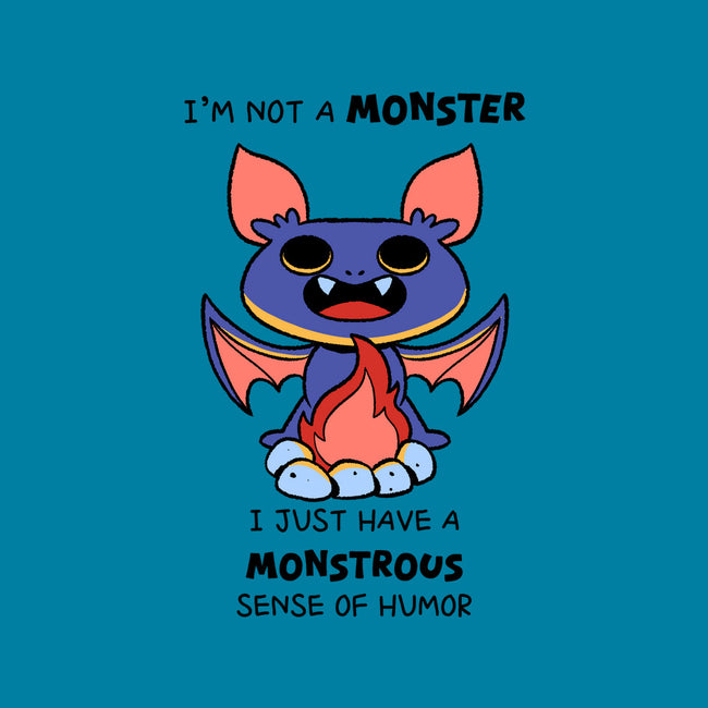 I'm Not A Monster-Cat-Adjustable-Pet Collar-FunkVampire