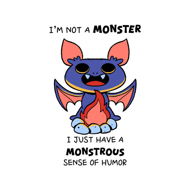 I'm Not A Monster-None-Removable Cover-Throw Pillow-FunkVampire