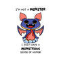 I'm Not A Monster-None-Memory Foam-Bath Mat-FunkVampire