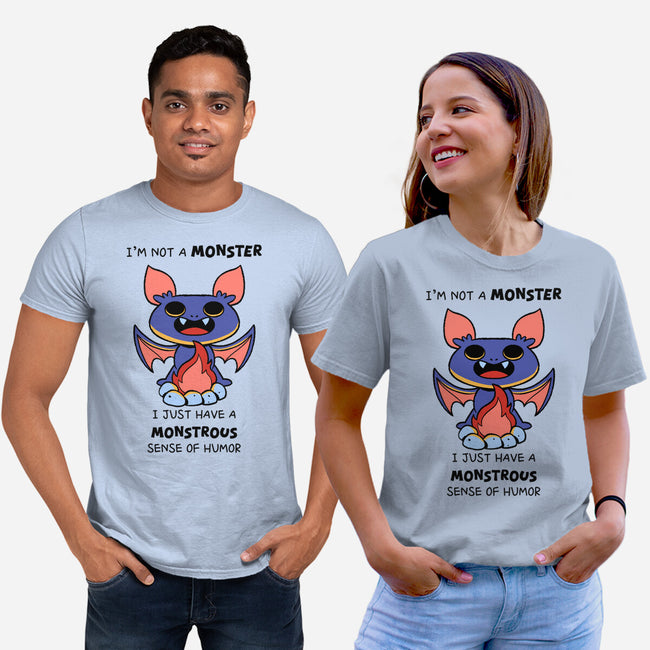 I'm Not A Monster-Unisex-Basic-Tee-FunkVampire