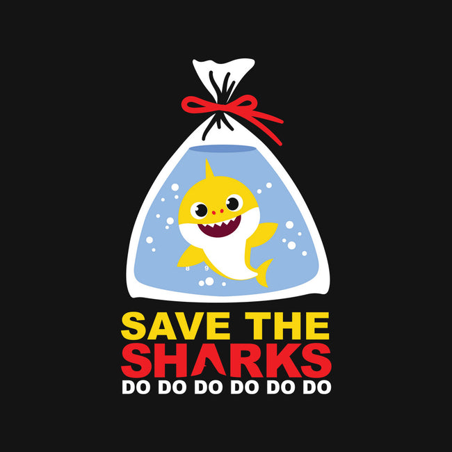 Save The Baby Sharks-Youth-Crew Neck-Sweatshirt-Xentee