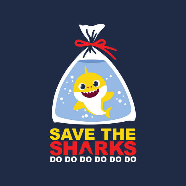 Save The Baby Sharks-None-Removable Cover w Insert-Throw Pillow-Xentee