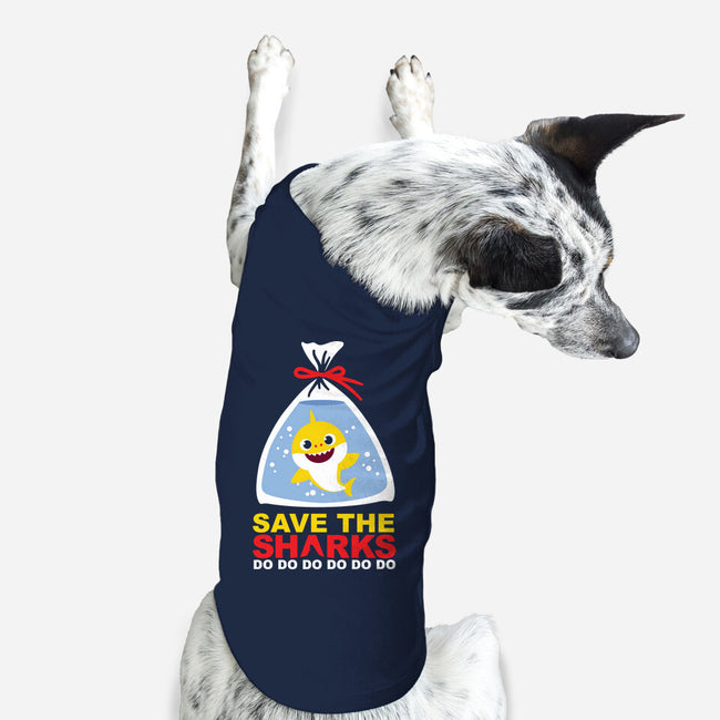 Save The Baby Sharks-Dog-Basic-Pet Tank-Xentee