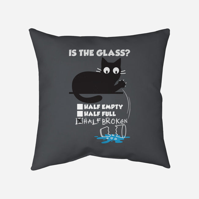 Half Broken-None-Removable Cover w Insert-Throw Pillow-Xentee