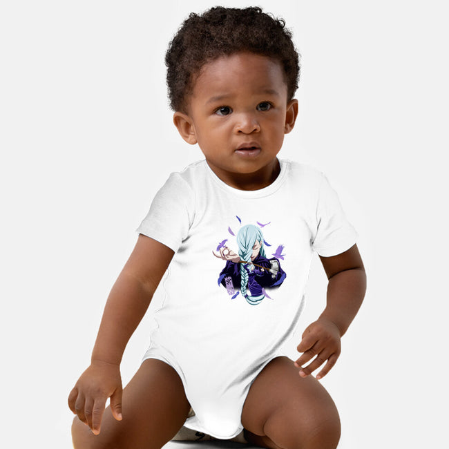 Mei Mei Sorcerer-Baby-Basic-Onesie-Afire