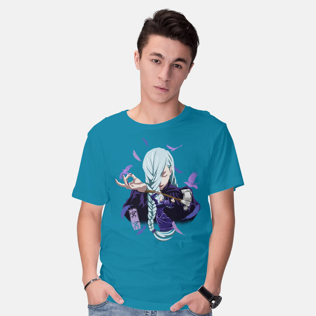 Mei Mei Sorcerer-Mens-Basic-Tee-Afire