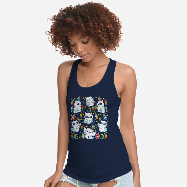 Owls Magic Potions-Womens-Racerback-Tank-Vallina84