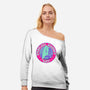 Starfleet Academy Varsity-Womens-Off Shoulder-Sweatshirt-Afire