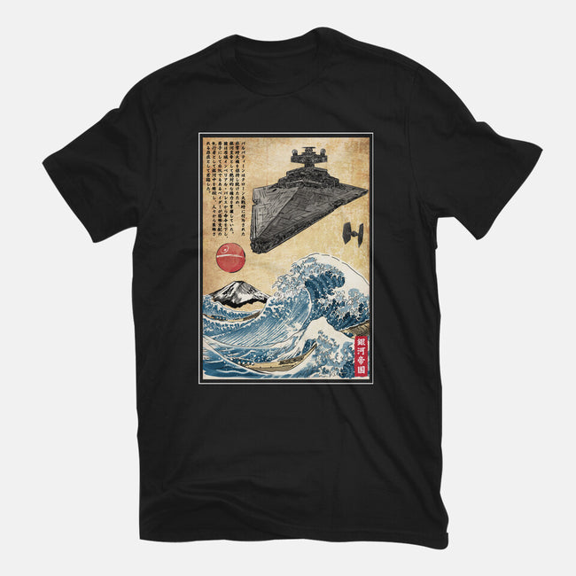 Star Destroyer In Japan-Unisex-Basic-Tee-DrMonekers