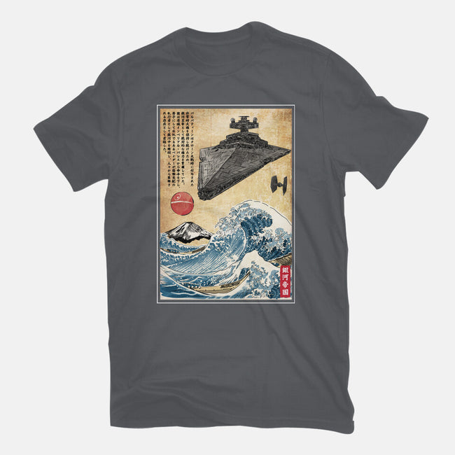 Star Destroyer In Japan-Unisex-Basic-Tee-DrMonekers