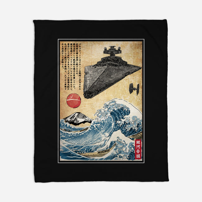 Star Destroyer In Japan-None-Fleece-Blanket-DrMonekers