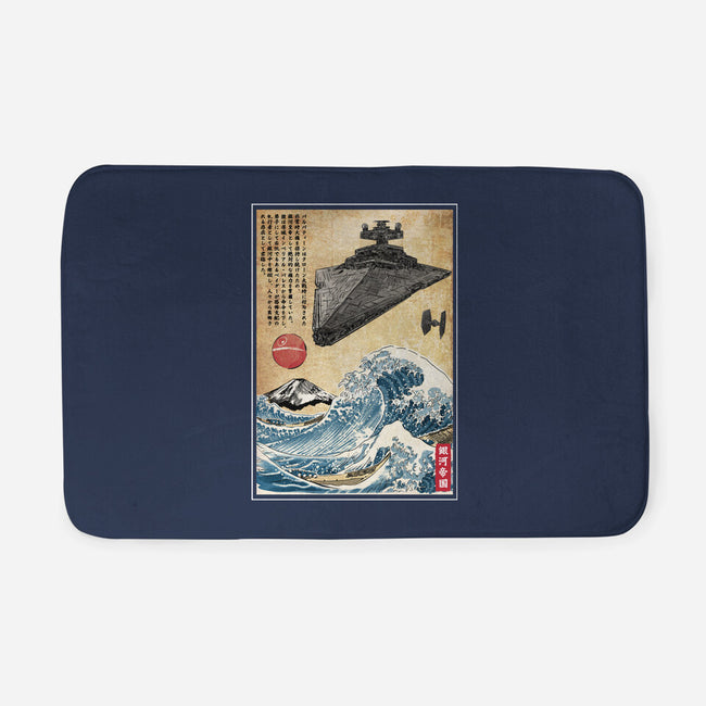 Star Destroyer In Japan-None-Memory Foam-Bath Mat-DrMonekers