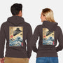 Star Destroyer In Japan-Unisex-Zip-Up-Sweatshirt-DrMonekers