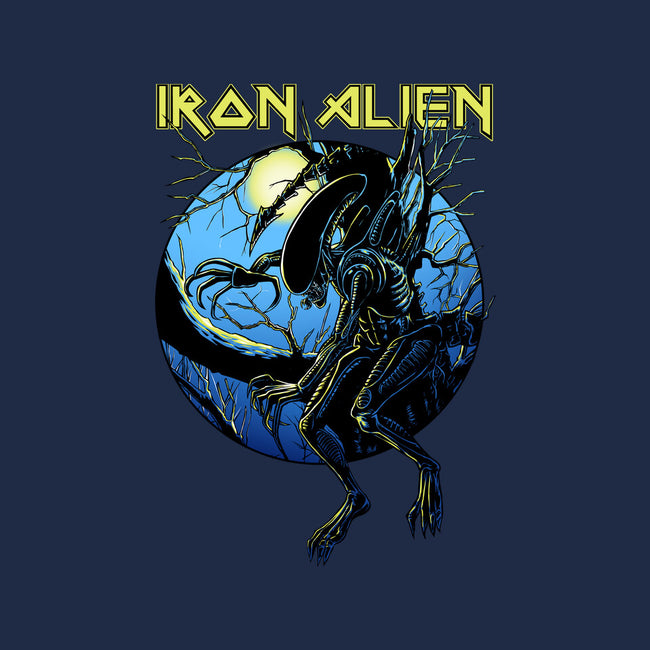 Iron Xenomorph-Womens-Basic-Tee-joerawks